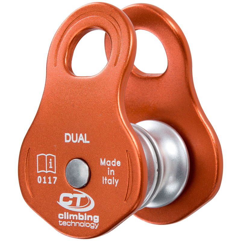 pulley CLIMBING TECHNOLOGY Dual orange